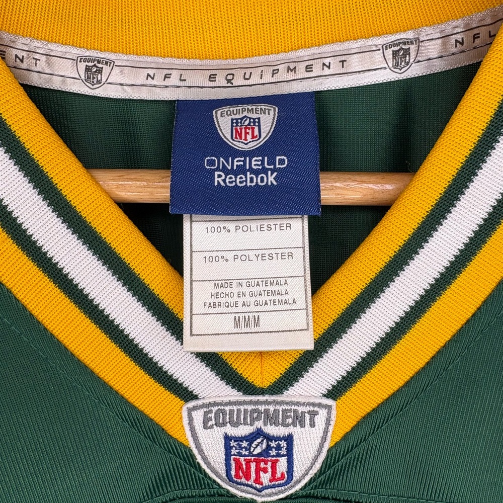 Reebok NFL Equipment Aaron Rodgers Green Bay Packers Jersey | Length +2 - Picture 2 of 8